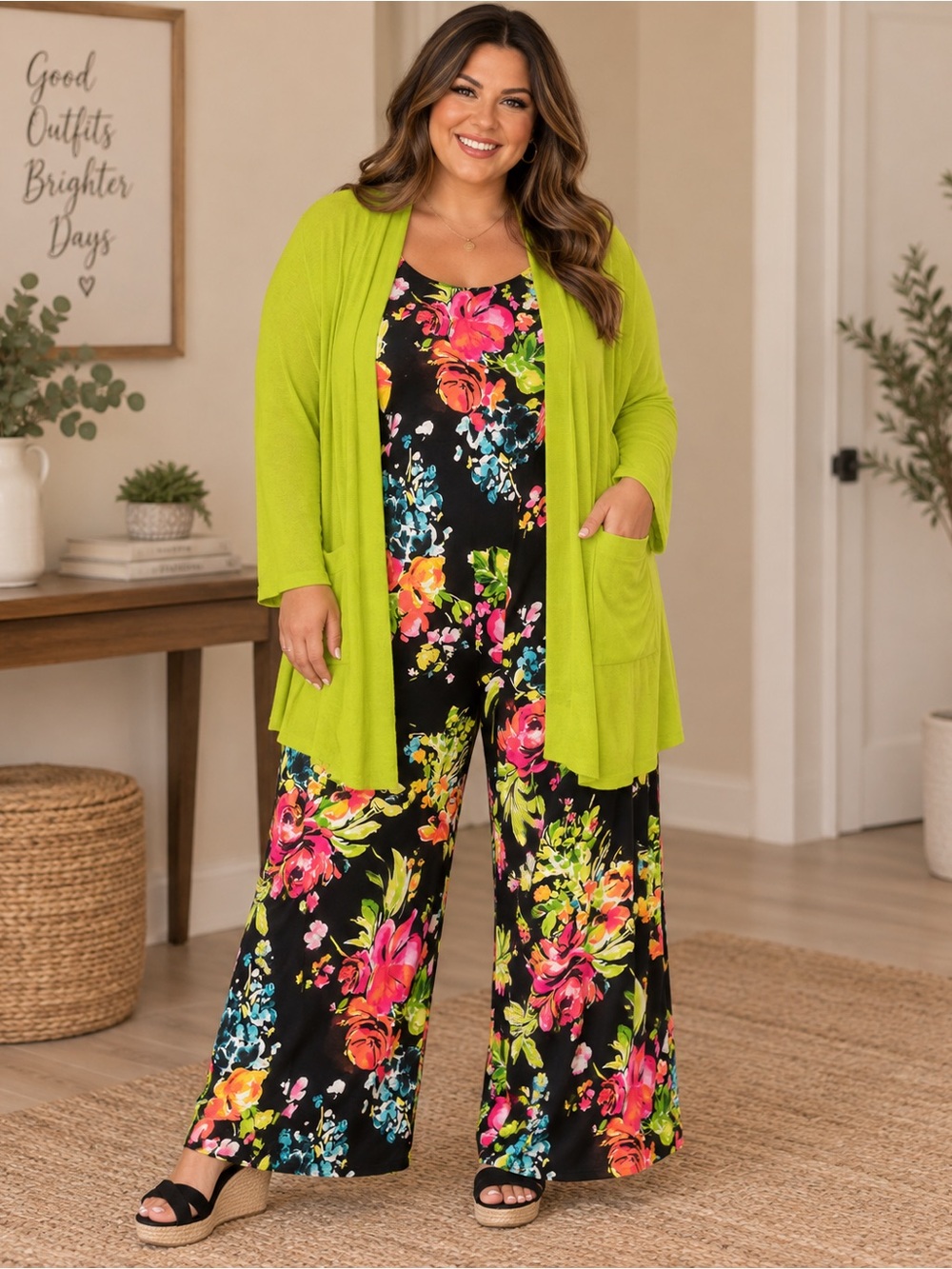 torrid Lime Green Open-Front Cardigan